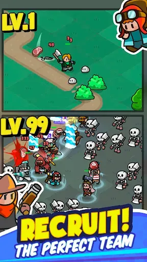Скриншот 4 — Rumble Heroes - Adventure RPG