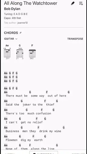 Скриншот 1 — Joanne Coopers Guitar Book