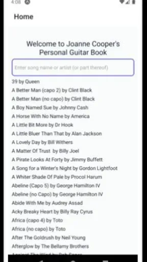 Скриншот 2 — Joanne Coopers Guitar Book