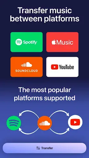 Скриншот 2 — Playlist Transfer for My Music