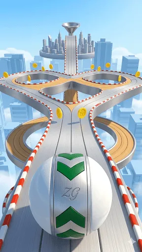 Скриншот 2 — 3D Rolling Ball Runner Game
