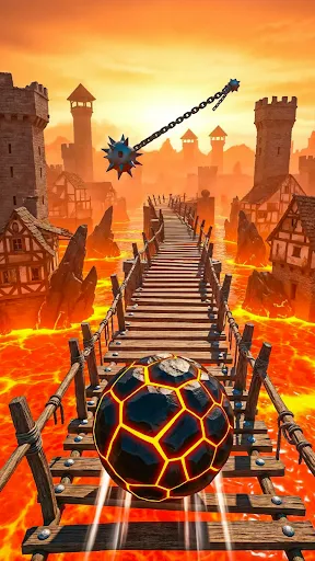 Скриншот 6 — 3D Rolling Ball Runner Game
