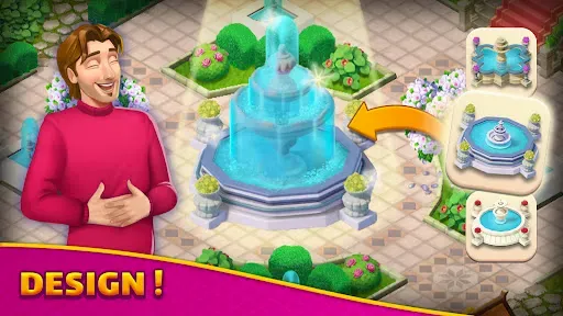Скриншот 4 — Anna's Garden: игра три в ряд