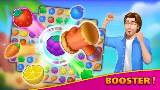 Скриншот 7 — Anna's Garden: игра три в ряд