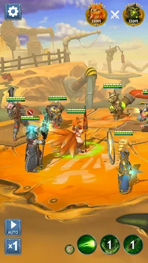 Скриншот 3 — Dragon Champions: РПГ Арена