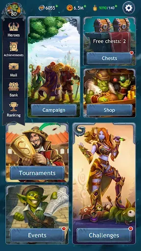 Скриншот 4 — Dragon Champions: РПГ Арена
