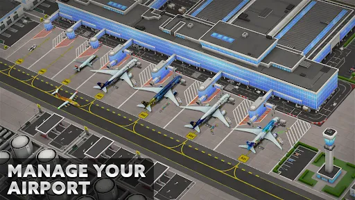 Скриншот 1 — Airport Simulator: Plane City
