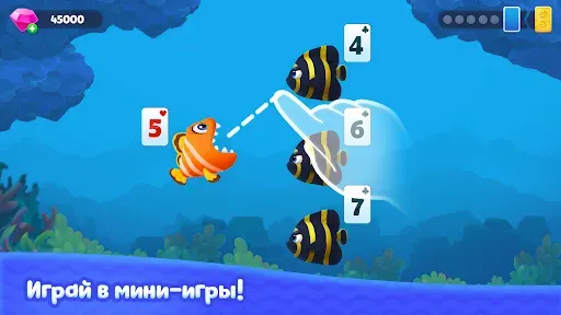 Скриншот 1 — Fishdom Solitaire