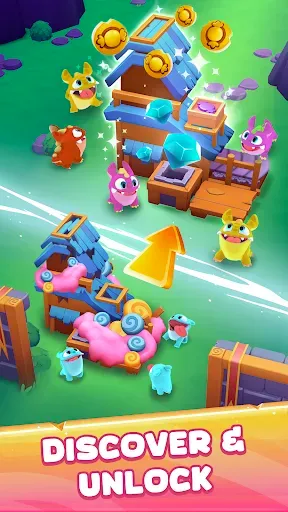 Скриншот 8 — Candy Critters: Idle Merge