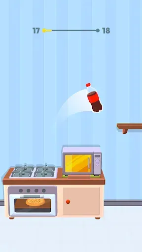 Скриншот 3 — Переворот бутылки: Jump Bottle