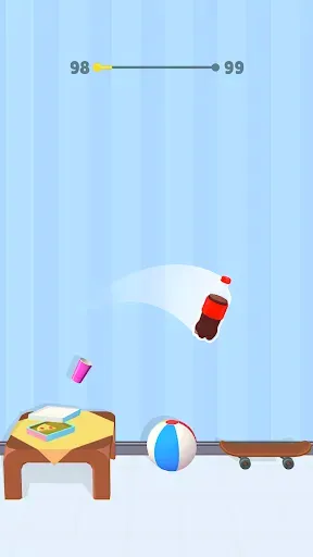 Скриншот 6 — Переворот бутылки: Jump Bottle