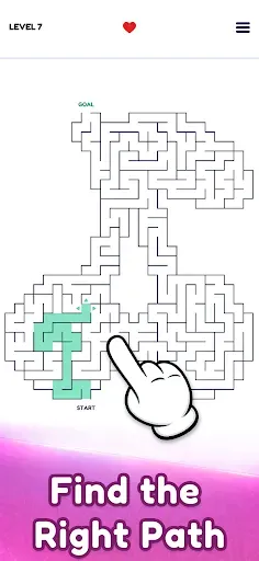Скриншот 2 — Mazes: Puzzle Game