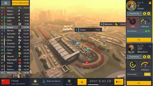 Скриншот 4 — Motorsport Manager Mobile 2