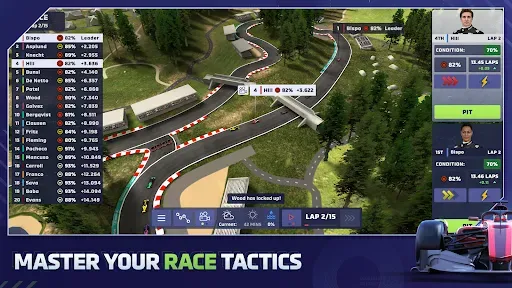 Скриншот 1 — Motorsport Manager 4 Racing