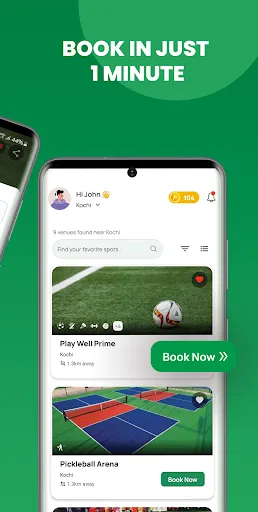 Скриншот 3 — Playspots - Book sports venues