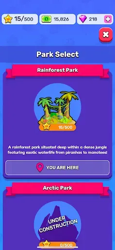 Скриншот 5 — Idle Sea Park - Fish Tank Sim