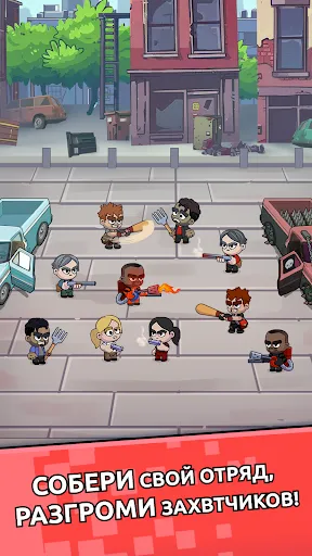 Скриншот 2 — Zombie Warriors:Tower Defense