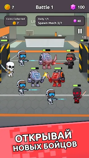 Скриншот 3 — Zombie Warriors:Tower Defense