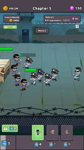Скриншот 7 — Zombie Warriors:Tower Defense