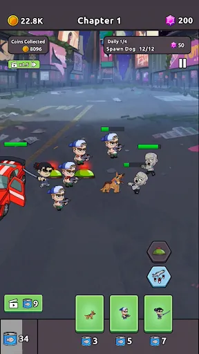 Скриншот 8 — Zombie Warriors:Tower Defense