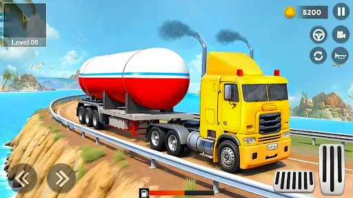 Скриншот 3 — Oil Truck Simulator Driving 3D