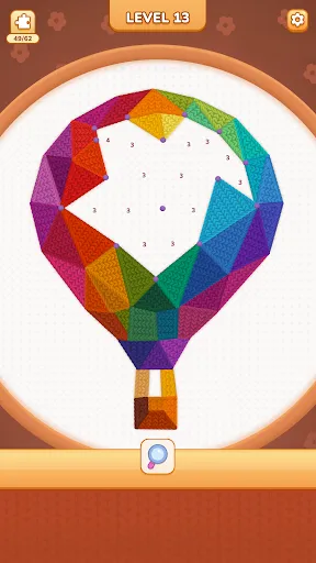 Скриншот 2 — Cozy Ropes: соединяйте точки