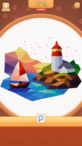 Скриншот 7 — Cozy Ropes: соединяйте точки