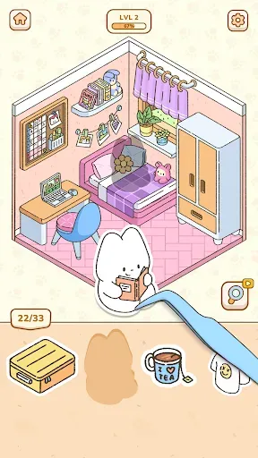 Скриншот 1 — My Sticker Room: Декор Комнаты