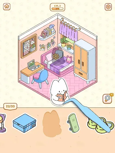 Скриншот 6 — My Sticker Room: Декор Комнаты