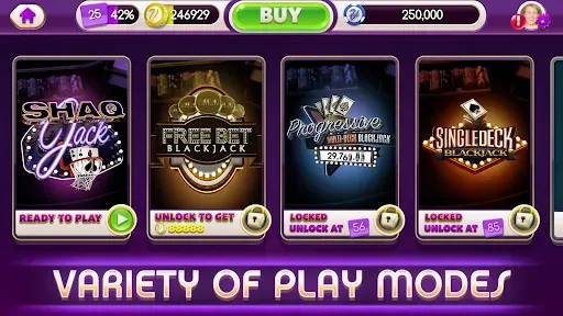 Скриншот 3 — myVEGAS Blackjack 21 — казино