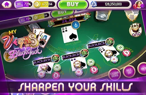 Скриншот 5 — myVEGAS Blackjack 21 — казино