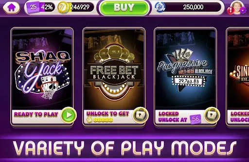 Скриншот 7 — myVEGAS Blackjack 21 — казино