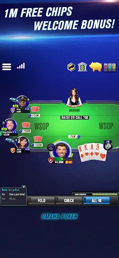 Скриншот 1 — WSOP Poker Texas Holdem Game