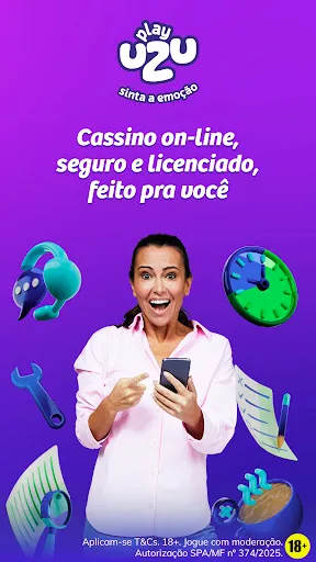 Скриншот 2 — PlayUZU Cassino Online Brasil