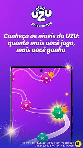 Скриншот 6 — PlayUZU Cassino Online Brasil