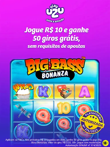 Скриншот 7 — PlayUZU Cassino Online Brasil