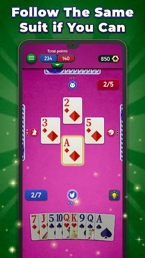 Скриншот 3 — Spades Stars - Card Game