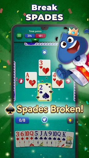 Скриншот 4 — Spades Stars - Card Game