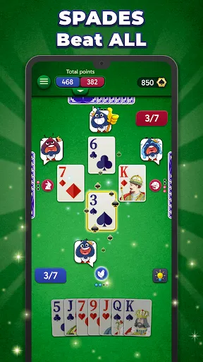 Скриншот 6 — Spades Stars - Card Game