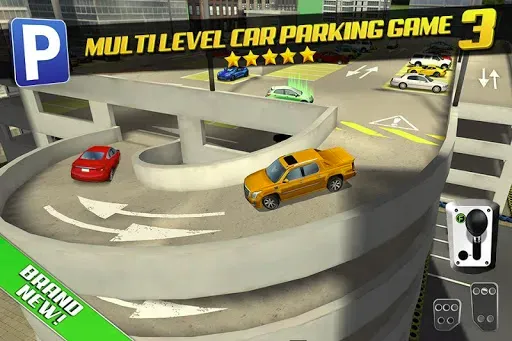 Скриншот 1 — Multi Level 3 Car Parking Game