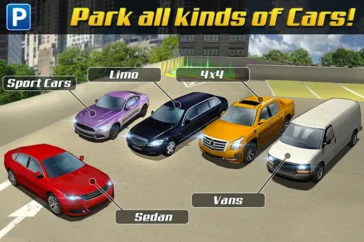 Скриншот 2 — Multi Level 3 Car Parking Game