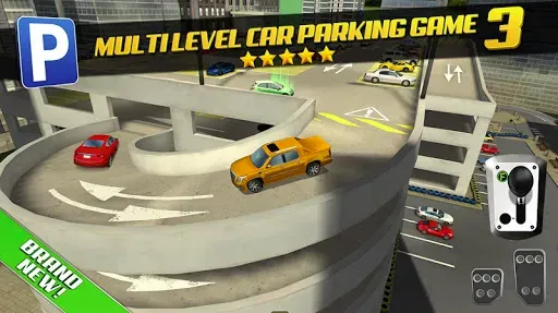 Скриншот 6 — Multi Level 3 Car Parking Game