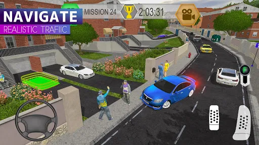 Скриншот 1 — Car Caramba: Driving Simulator
