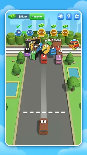 Скриншот 5 — Bus Merge 2048