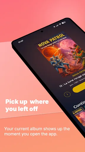 Скриншот 1 — CBZ CBR Comic Reader Plotra