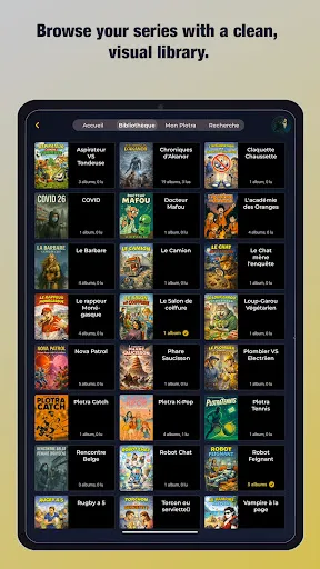 Скриншот 8 — CBZ CBR Comic Reader Plotra