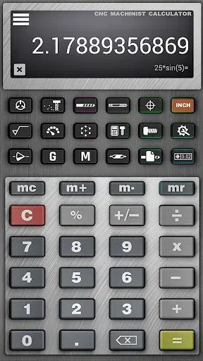 Скриншот 1 — CNC Machinist Calculator Pro