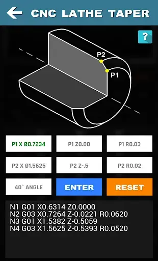 Скриншот 2 — CNC Machinist Calculator Pro