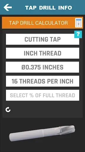 Скриншот 7 — CNC Machinist Calculator Pro