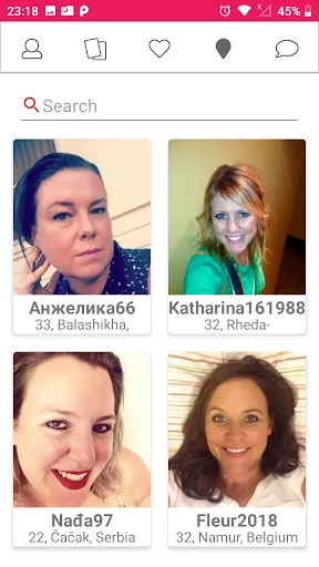 Скриншот 1 — Chat & dating 4 mature singles
